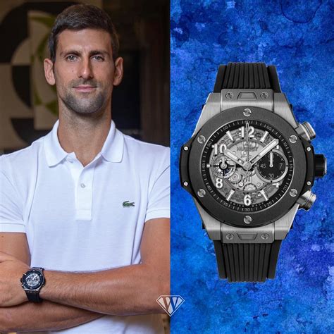 novak djokovic hublot watch.